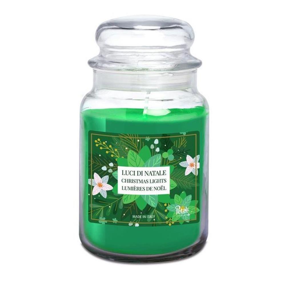 Petali Christmas Light Large Jar Candle £8.39